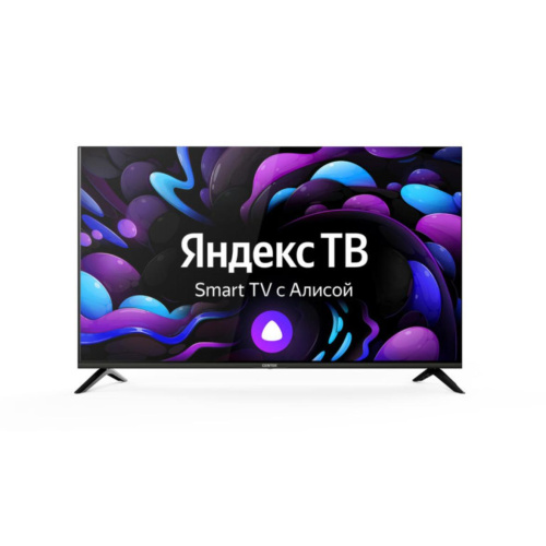 65" Телевизор Centek CT-8765 черный 4K, UltraHD, Wi-Fi, Bluetooth, HDMIx3, USBx2, DVB-T2 Яндекс ТВ