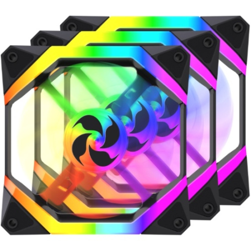 Вентиляторы 4FAN F40 Black (F4012B3) 120mm 3 in 1