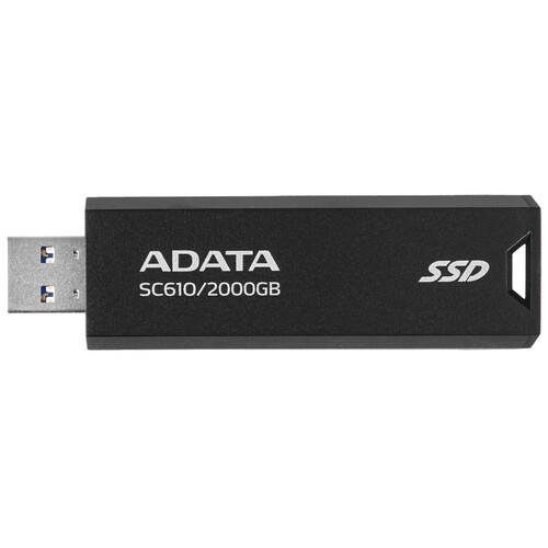 2000 ГБ Внешний SSD ADATA SC610 [SC610-2000G-CBK/RD]