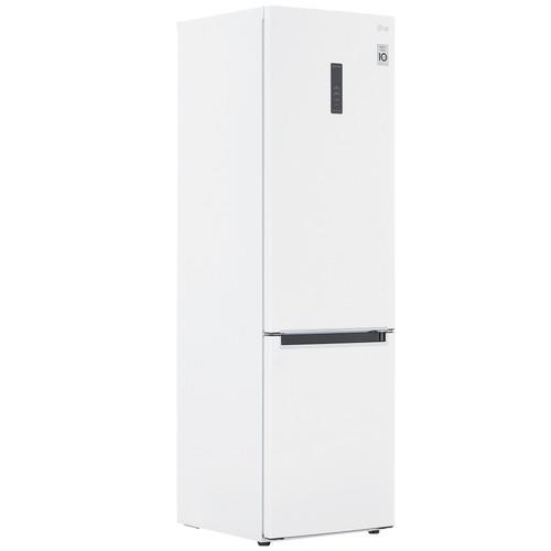 Холодильник с морозильником LG GA-B509MQSL белый