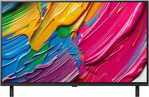 43" (108 см) Телевизор LG 43QNED80A6A черный