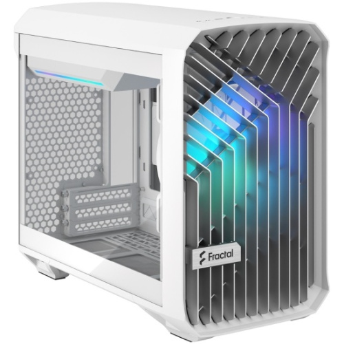 Корпус Fractal Design Torrent Nano RGB TG Clear Tint (FD-C-TOR1N-05) без БП Mini-Tower, 1x180mm 2xUSB-A 3.2 + 1xUSB Type-C mITX, mDT