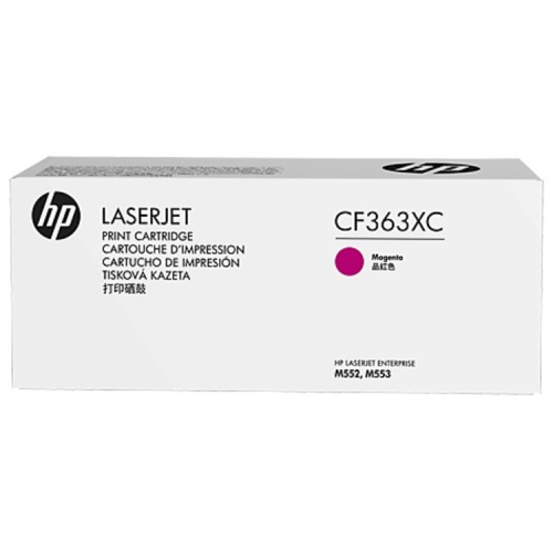 Контрактный Тонер-картридж HP 508X CF363XC пурпурный 9500стр для HP CLJ M552/M553