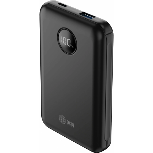 Мобильный аккумулятор Cactus CS-PBFSOA-10000 черный