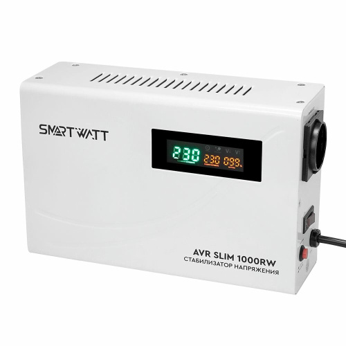 Стабилизатор напряжения SMARTWATT AVR Slim 1000RW