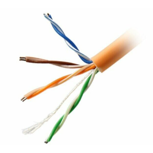 Витая пара Exegate UTP4-C5e-CU-S24-IN-LSZH-OR-305-Fluke (EX281820RUS) оранжевый