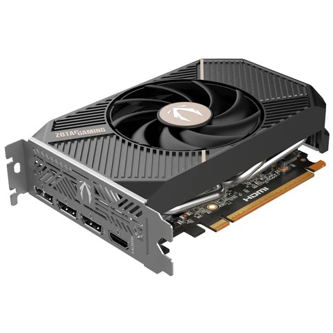 Видеокарта ZOTAC Gaming GeForce RTX 5050 Solo 8Gb (ZT-B50500G-10L) DDR6 128 bit 3*DP/HDMI 1*Fan RTL