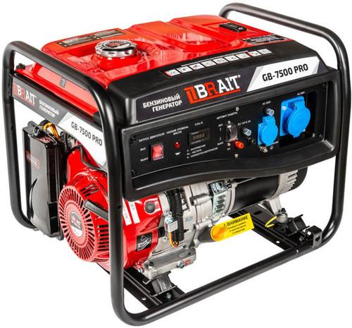 Электрогенератор бензиновый Brait GB7500 PRO