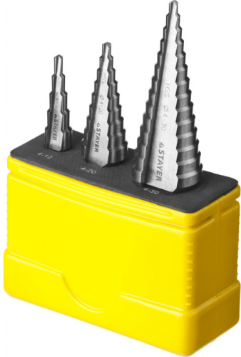 Набор сверл Stayer 29660-4-30-H3 по металлу (3пред.)