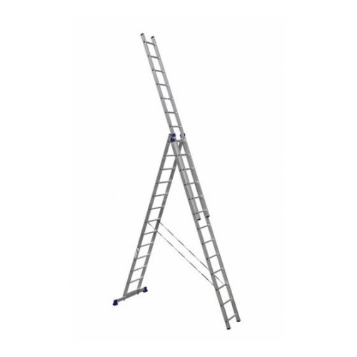 Лестница Alumet H3 5313 алюминиевая трехсекционная 3*13