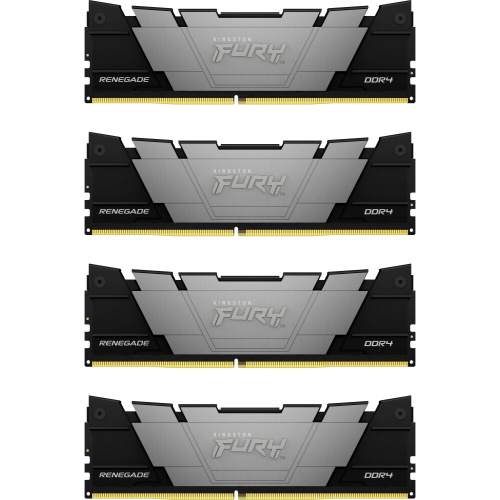 ОЗУ Kingston Fury Renegade Black KF436C16RB12K4/64 64GB3600MT/s DDR4 CL16DIMM (Kit of4)1Gx8