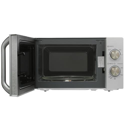 Микроволновая печь Haier HMB-MM208SA серебристый Микроволновая печь Haier HMB-MM208SA серебристый — Внешний вид с другого ракурса