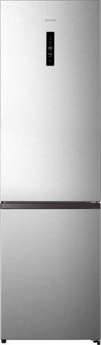 Холодильник с морозильником Gorenje NRK620FAXL4 серый