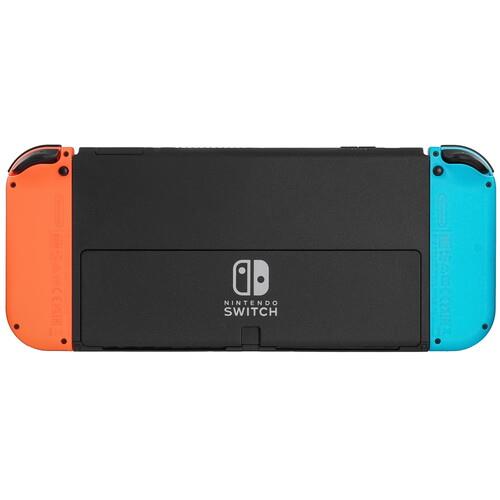 Игровая консоль Nintendo Switch OLED красный, синий