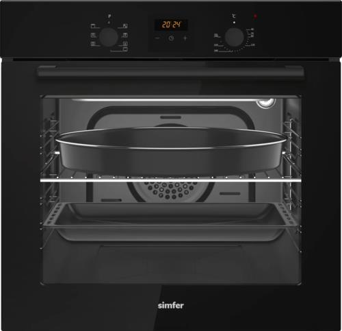 Электрический духовой шкаф Simfer B6EB68077 черный