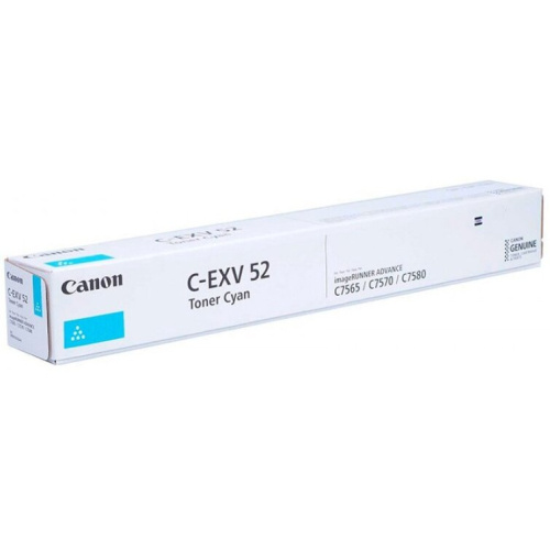 Тонер Canon 0999C002 C-EXV 52 Cyan Toner