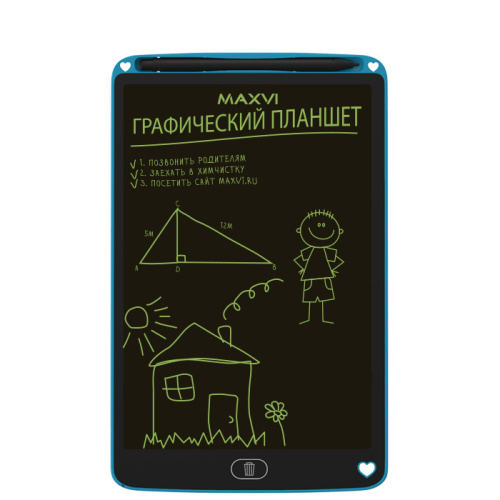 Графический планшет MAXVI MGT-02 blue