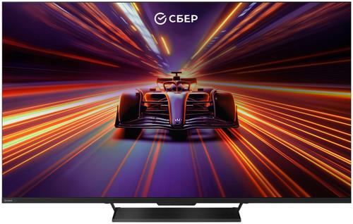 65" (165 см) Телевизор Sber SDF-65UQM8000MBA черный