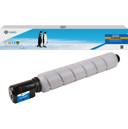 Картридж лазерный G&G GG-CEXV54BK C-EXV54 BK черный 15500стр для Canon imageRUNNER C3025i