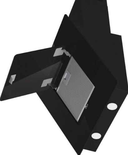 Вытяжка наклонная Gorenje WHI646E7B черный/черный