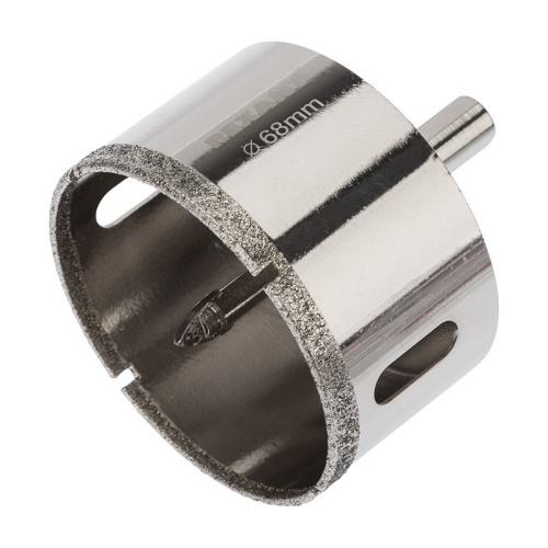 Коронка алмазная по керамограниту с центровочным сверлом KRANZ KR-92-0018 68 мм