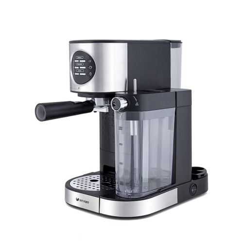 Кофемашина Kitfort КТ-703 1230Вт серебристый