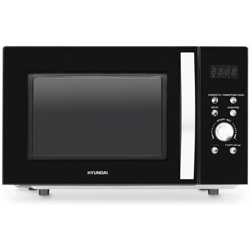 Микроволновая печь Hyundai HYM-D2078 23л черный/серебристый
