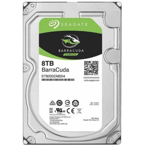 HDD Seagate Original Sata3 8Tb ST8000DM004 Barracuda (7200rpm) 256Mb 3.5"