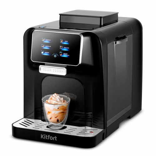 Кофемашина Kitfort КТ-7424 черный