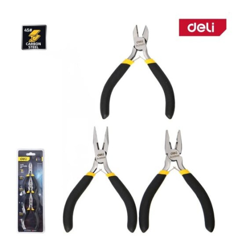 Набор мини-плоскогубцев Deli DL103205-3