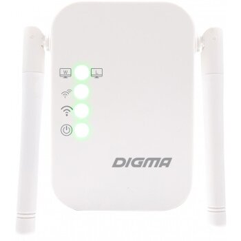 Репитер Digma D-WR310 (D-WR310V2) белый