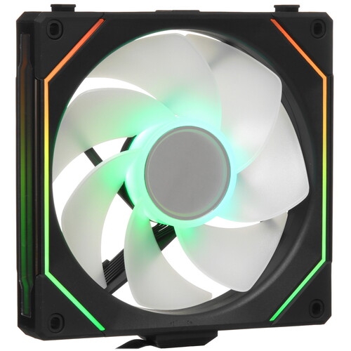 Вентилятор Lian Li Uni Fan SL-INF 140 Reverse Black (G99.14RSLIN1B.R0) /14RSLIN1B/ 140x140x25мм (PWM, ARGB, 200-1600 об/мин, 28,6dBa)