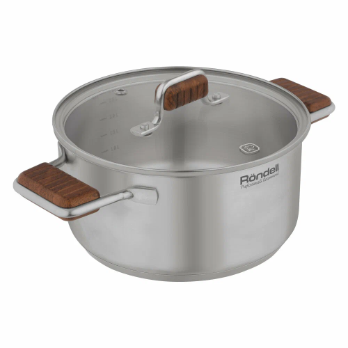 Кастрюля Rondell Fjord RDS-1791 3.2л стальной