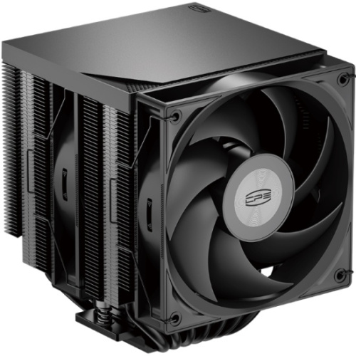 Кулер PCCOOLER RT720 TC (rt720tc-bknwyx-gl), 4-pin, нет подсветки, 120мм, черный, retail
