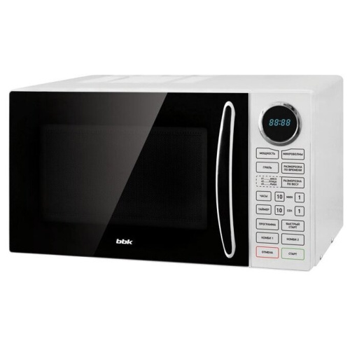 Микроволновая печь BBK 23MWG-930S/BW чёрный/белый