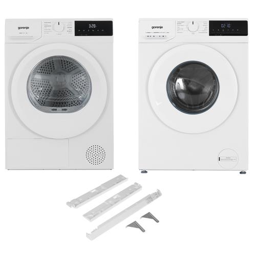 Стирально-сушильная колонна Gorenje LE белый