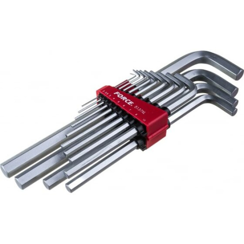 Набор ключей шестигранных FORCE 5137XL длинн. Г-образн.2-19 мм, 13 предм.