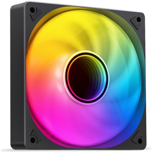 Вентилятор JONSBO SL-120BR 120х120х25мм Reverse (PWM, ARGB LED, 600-1500об/мин, обратный поток, черный) Retail