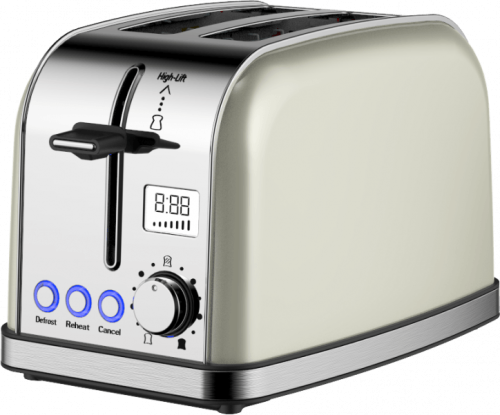 Тостер MAUNFELD MF-821BG бежевый