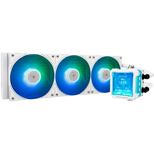СВО Thermalright Frozen Warframe Pro 360 White ARGB (TRFWP360AW) / 3x120mm ARGB PWM Fans