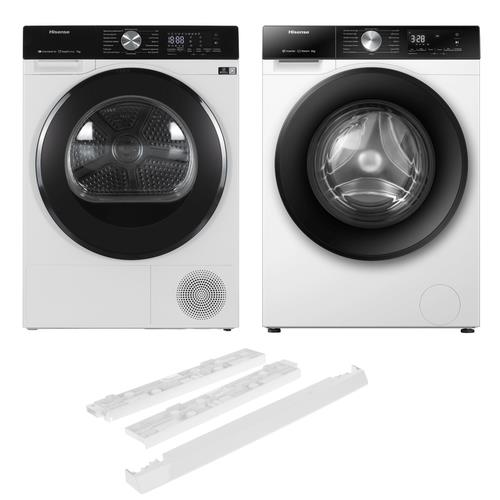 Стирально-сушильная колонна Hisense 3S белый
