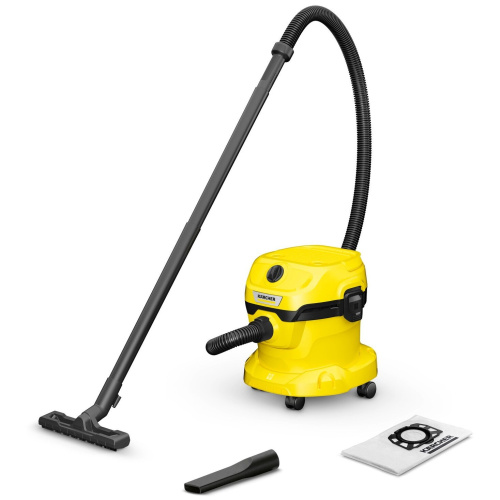 Пылесос Karcher WD 2 Plus V-12/6/18/C желтый (1.628-015.0)