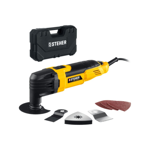 Реноватор STEHER MFT-400 SK 400 вт с набором насадок