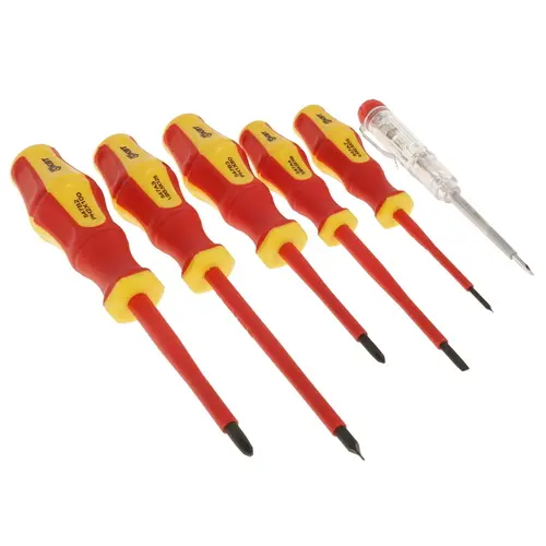 Набор диэлектрических отверток КВТ Профи НИО-06 (78617)