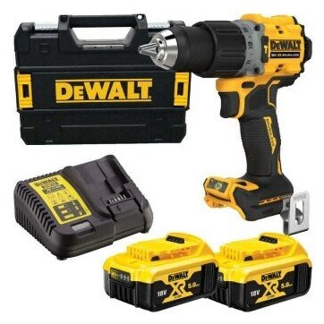 Дрель аккумуляторная DEWALT DCD 805 P2T (DCD805P2T-QW)