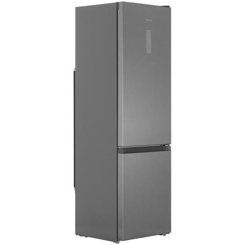 Холодильник с морозильником Hotpoint HT 5200 MX серый