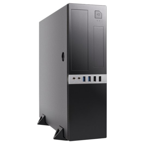 Корпус Foxline FL-203-TFX300S micro-ATX, mini-ITX 300 W,2xUSB3.0, 2xUSB2.0, 8cm. fan