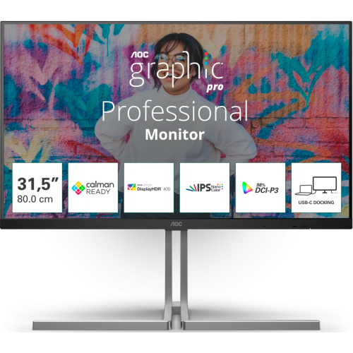 Монитор AOC U32U3CV Black