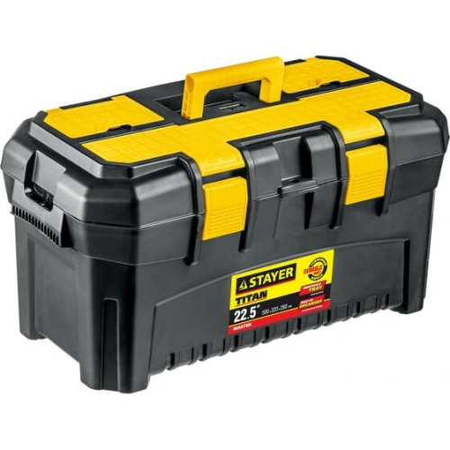 Ящик для инструментов Stayer Titan-22 38016-22 пластиковый 22" 553 x 320 x 310мм