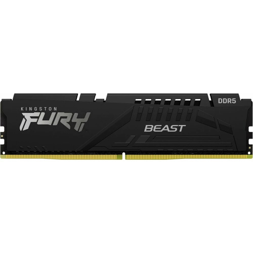 ОЗУ Kingston Fury Beast Black EXPO CL32 (KF564C32BBE-16) DDR 5 DIMM 16Gb PC51200, 6400Mhz, (retail)